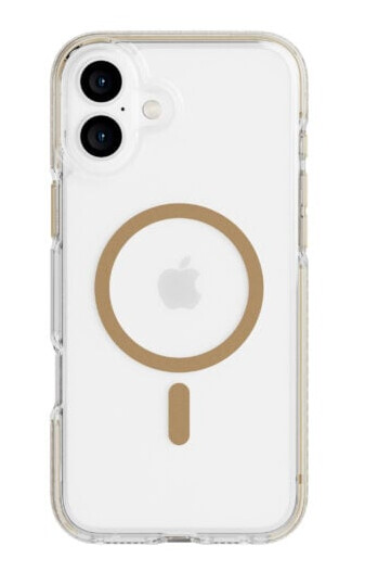 Tech21 Evo Crystal Mobildeksel iPhone 16 Plus MagSafe Gull Tech21 Evo Crystal Mobildeksel iPhone 16 Plus MagSafe Gull