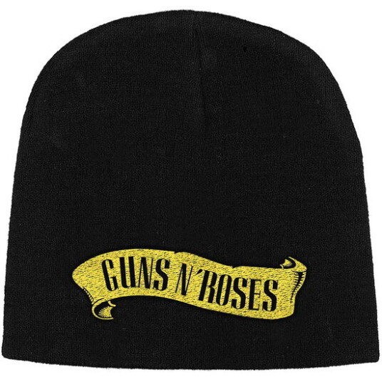 Guns N' Roses Guns N' Roses Unisex Beanie Hat: Logo Black