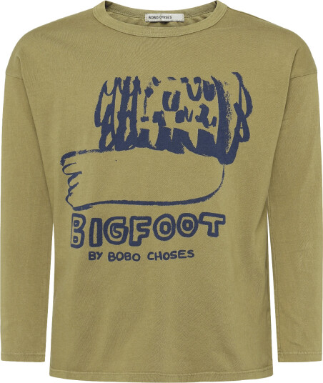 Bobo Choses Bigfoot By Bc T Shirt Top Khaki green 148
