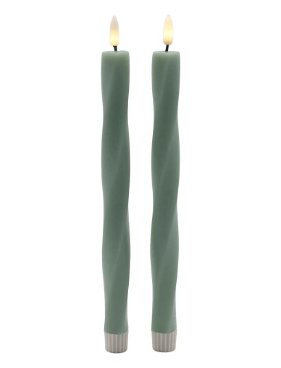Sirius Home Nordisk Skulptur Sille Twist Ø2X26 Cm Sandy Green Green Sirius Home Nordisk Skulptur Sille Twist Ø2X26 Cm Sandy Green Green