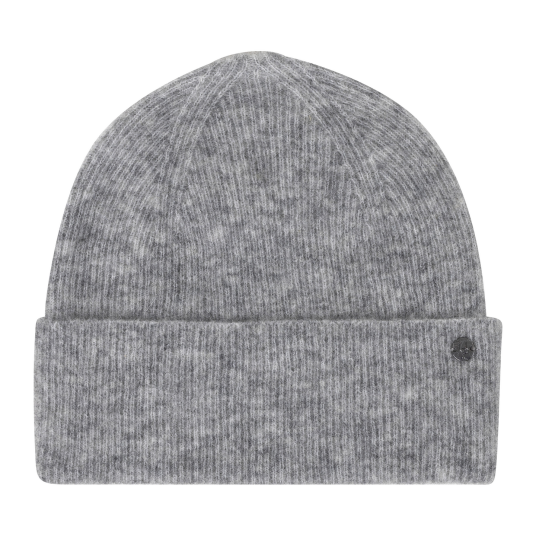 Glory Beanie Grey Melange One Size Basic mohair beanie