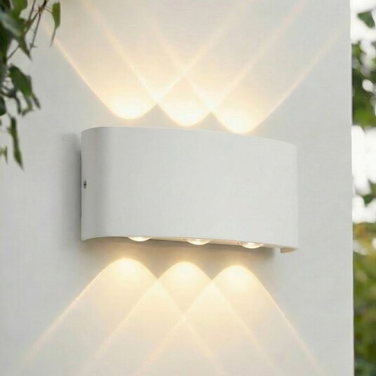 Utelampe Lindby Ithan Hvit Terrasse Aluminium Moderne 17 8 Hvit