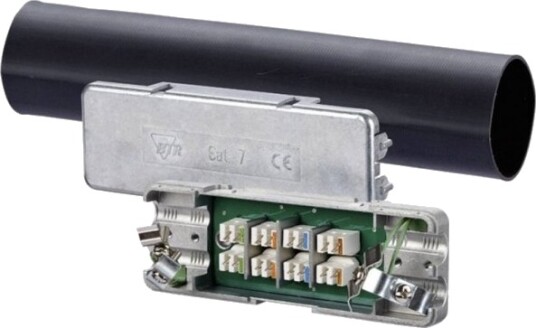 Metz Connect Cat6, Cat6a, Cat7 Nettverksforlenger 0.5 A, Temperatur -25 til 85 °C Metz Connect Cat6, Cat6a, Cat7 Nettverksforlenger 0.5 A, Temperatur -25 til 85 °C