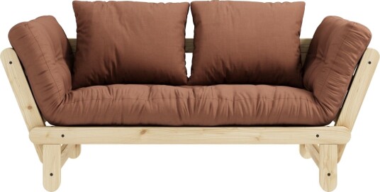 Karup Design Beat Sofa Klarlakkert Furu/759 Leirbrun