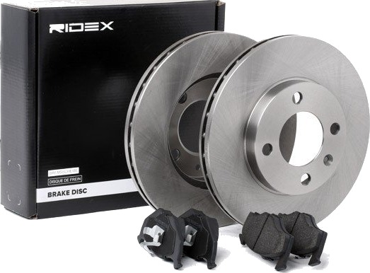 RIDEX 3405B0187 Bremseskiver og -klosser