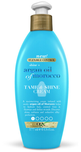 Ogx Argan Oil Tame & Shine Cream 177ml Ogx Argan Oil Tame & Shine Cream 177ml