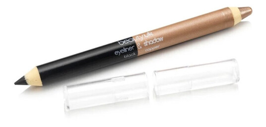 Beauty UK Double Ended Jumbo Pencil no.4 Black&Copper