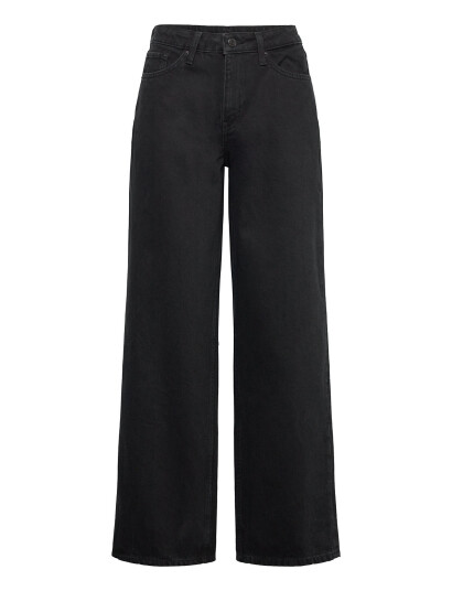 Weekday Area Loose Fit Jeans - Black - 24