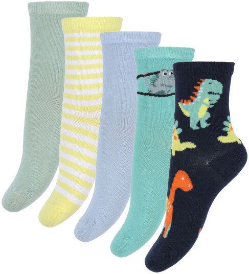 name it Nmmvagn 5P Sock - Multi/patterned - 19-21