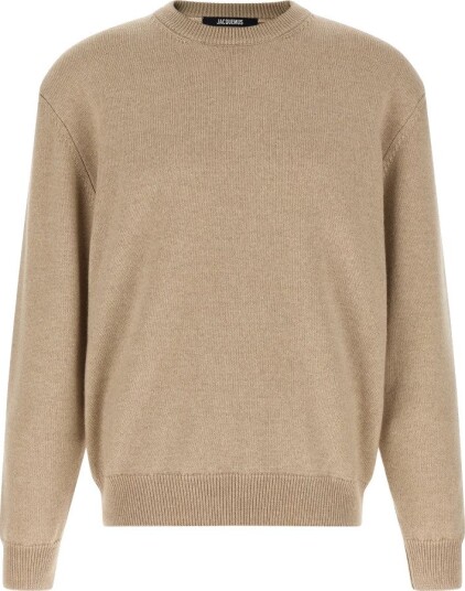 Jacquemus Herre Strikkevarer Beige L,