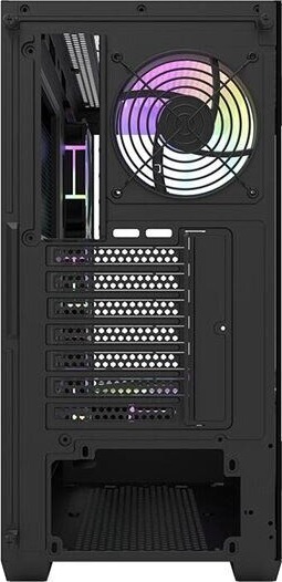 Darkflash DS900 Miditower Kabinett med 7 ARGB Vifter - Svart