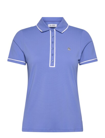 Original Penguin Golf Short Sleeve Performance Veronica Golf Polo Purple S