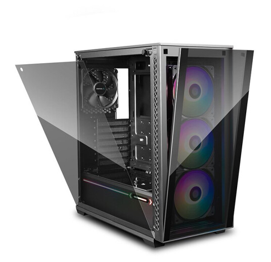 DeepCool Matrexx 70 ADD-RGB 3F Midi Tower Sort