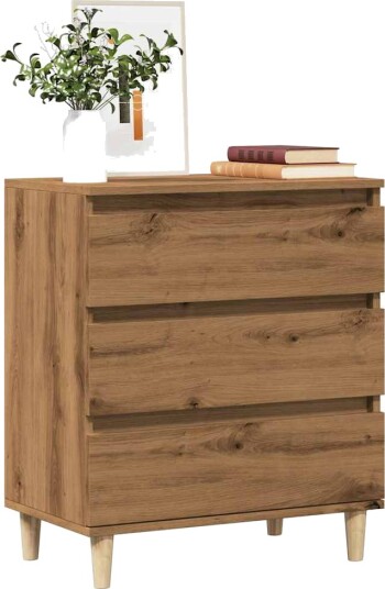 Skjenk artisan eik 60x35x70 cm konstruert tre 8721158438546