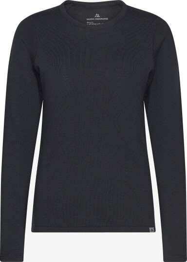 Danish Endurance Core Merino Baselayer Shirt (Women) 1-Pack - BLACK - XS
