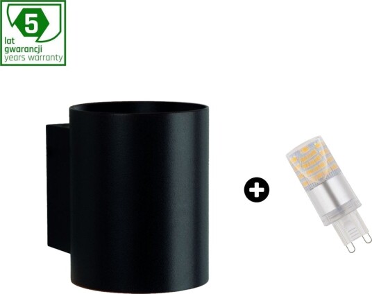 Spectrum Sett: Squalla G9 Rør + 4W LED pære 6000K Kald hvit Spectrum Sett: Squalla G9 Rør + 4W LED pære 6000K Kald hvit