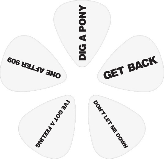 Daddario Beatles Get Back Picks Medium