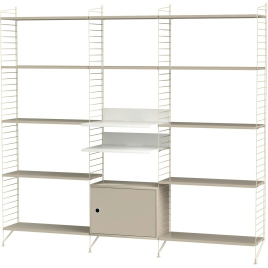 String String Hylle Kombinasjon Q Stue Beige
