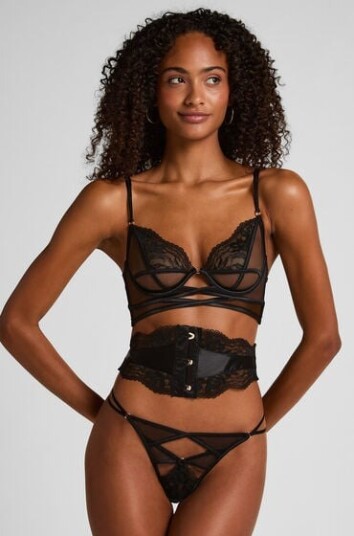Hunkemöller Amel Waspie Svart