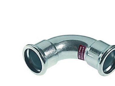 Aalberts Integrated Piping Systemsbv Vsh Bøjn. 76mm. 90gr. Mf.mf.Mbakke Xpress Fz Press