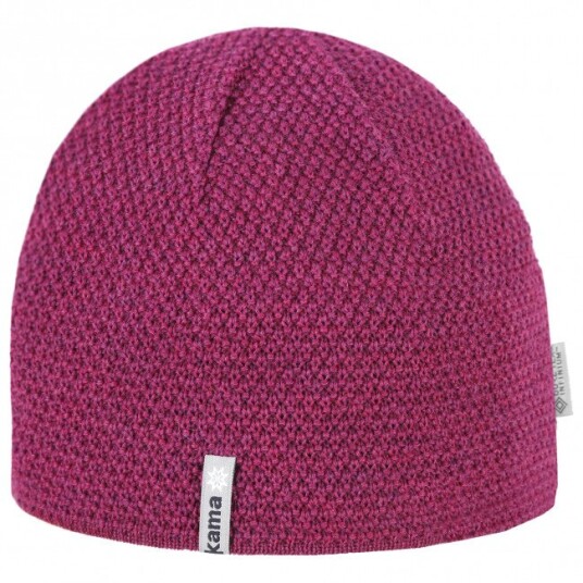Kama Strikket Lue Gore Windstopper Violet Kama Strikket Lue Gore Windstopper Violet