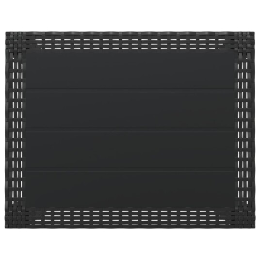 vidaXL Hagebord antrasitt 59x47x40 cm PP vidaXL Hagebord antrasitt 59x47x40 cm PP