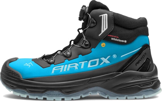 AIRTOX Verneskolett Tx66 S3 Pro Smart Unisex Str. 39 Svart/Blå Par AIRTOX Verneskolett Tx66 S3 Pro Smart Unisex Str. 39 Svart/Blå Par