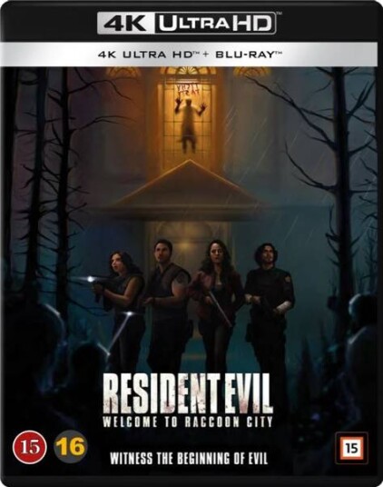 Resident Evil: Welcome To Raccoon City 4k Ultra Hd + BluRay Resident Evil: Welcome To Raccoon City 4k Ultra Hd + BluRay