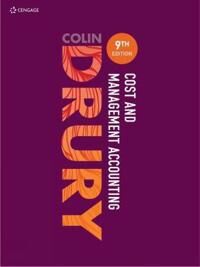 Cost And Management Accounting Av Colin (University Of Huddersfield) Drury