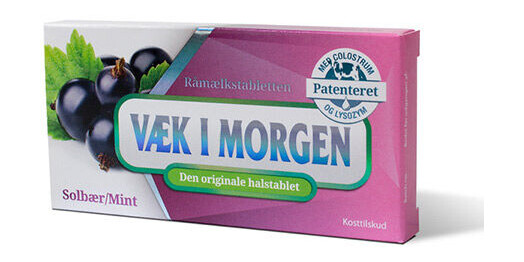 Væk I Morgen Vekk I Morgen Solbær & Mint 20 Tabletter