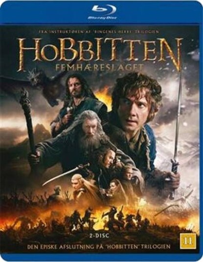 Hobbiten Femhærerslaget BluRay