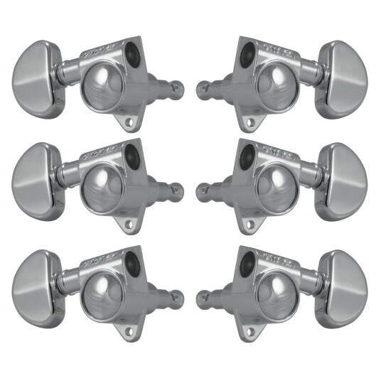 Grover 102-18c Original Rotomatics Guitar Machine Heads, 3+3 - Chrome