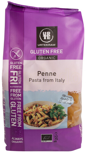 Urtekram Penne Glutenfri Ø 250g Urtekram Penne Glutenfri Ø 250g