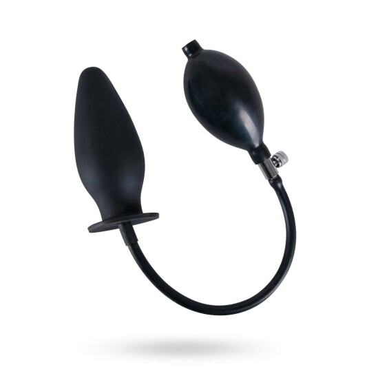 TRUE BLACK INFLATABLE ANAL PLUG TRUE BLACK INFLATABLE ANAL PLUG
