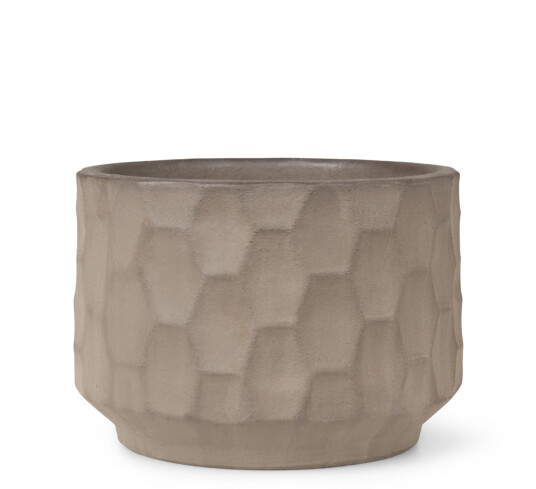 Kähler Design Gro blomsterpotte 21,5 cm lys sand