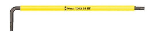 Wera 967 Sxl Hf, L-Torx-Nøkkel, T15, Gult, 123 Mm, 21 Mm, 1 Stykker Wera 967 Sxl Hf, L-Torx-Nøkkel, T15, Gult, 123 Mm, 21 Mm, 1 Stykker