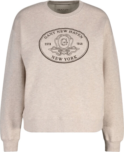 Gant Graphic C Neck Sweat Beige XL Gant Graphic C Neck Sweat Beige XL