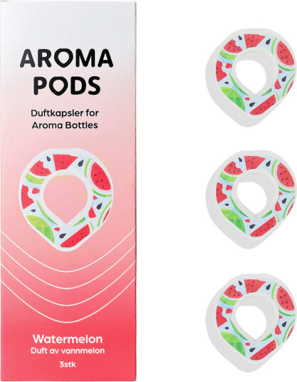 Aroma Pods duftkapsler til flaske vannmelon 3 stk Aroma Pods duftkapsler til flaske vannmelon 3 stk