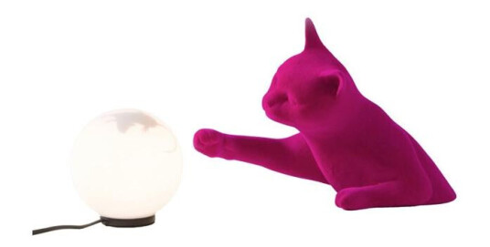 Karman Maoo Bordlampe Fuscia Velvet