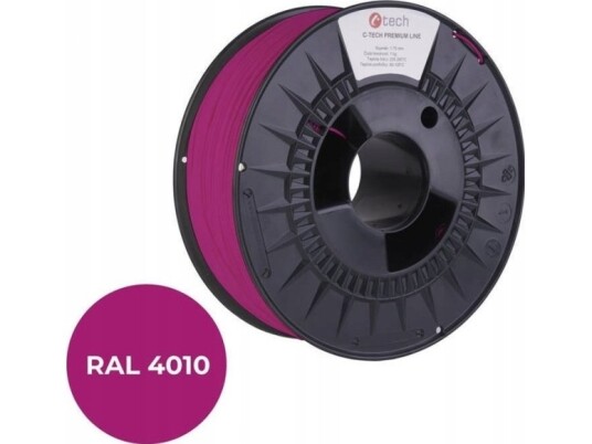 Filament 3D C-Tech Premium Line Petg Ral4010 1,75 Mm 1 Kg Telemagenta Filament 3D C-Tech Premium Line Petg Ral4010 1,75 Mm 1 Kg Telemagenta
