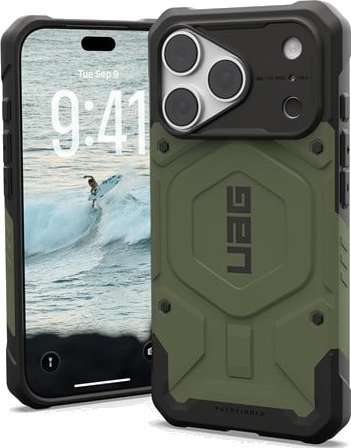 Urban Armor Gear Pathfinder, Etui, Apple, Iphone 18 Pro, 16 Cm (6.3"), Oliven