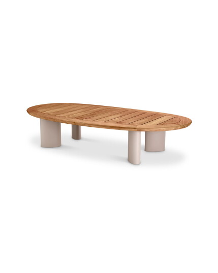 Free Form sofabord naturlig teak Free Form sofabord naturlig teak