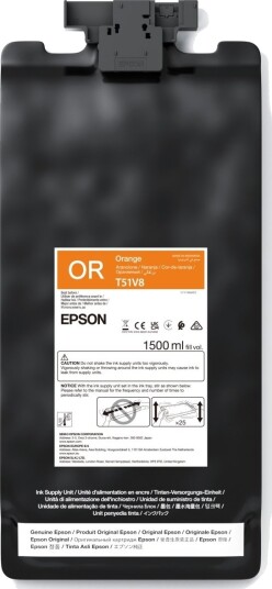 Epson T51V8 oransje blekkpakke 1,5 L