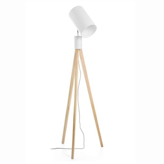 Enjoy Design Gulvlampe med 3 ben hvit H:159cm