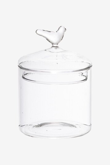 Affari of Sweden - Krukke med lokk Kling Høyde 14 cm - Transparent