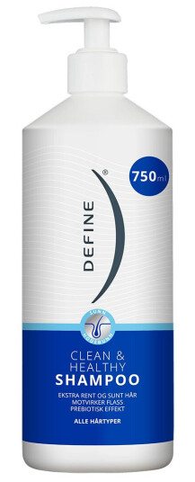 Define Clean & Healthy Sjampo 750 ml med Prebiotisk Effekt Define Clean & Healthy Sjampo 750 ml med Prebiotisk Effekt