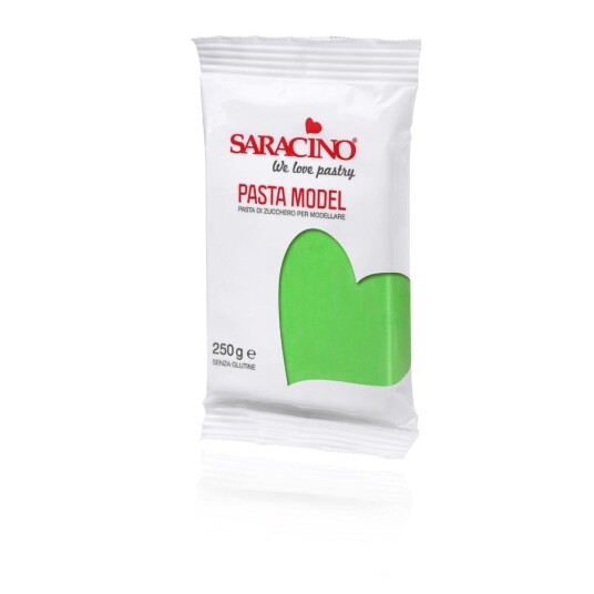 Saracino Modelleringspasta Lys Grønn 250g 