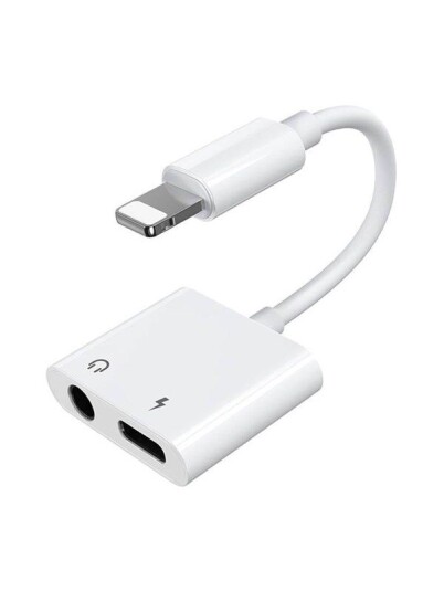 Joyroom Audio Adapter 3.5mm  S-Y104 (white)