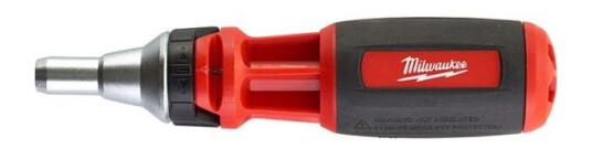 Milwaukee 9 i 1 Skrutrekker med Utskiftbare Spisser