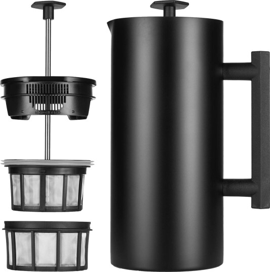 Espro P6 Presskanne Svart Stål, 95 cl